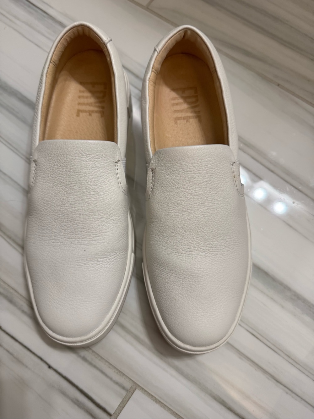 Women’s Frye Ivy Leather Slip on Sneakers size 6.5